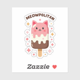 MEOWPOLITAN Kattpopulation Klistermärken