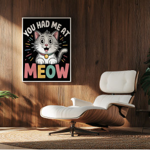 Meow's Oresistible Allure Poster