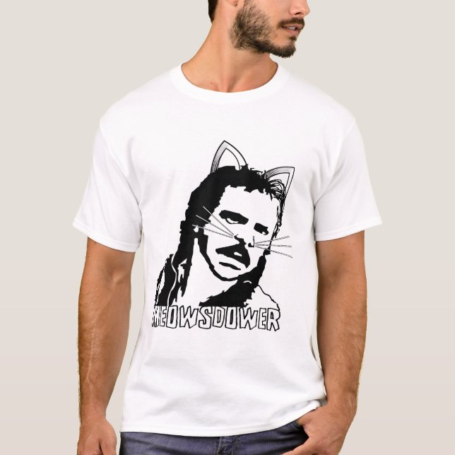 Meowsdower T-shirt (Framsida)