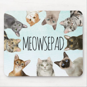 Meowsepad Funny Cat Lover Musmatta