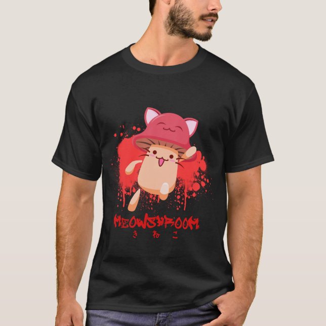 Meowshroom T-shirt (Framsida)