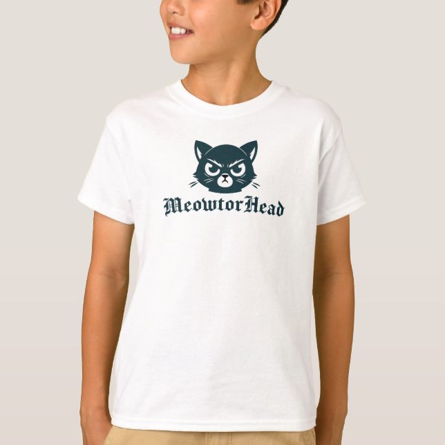 Meowtorhead T Shirt (Framsida)
