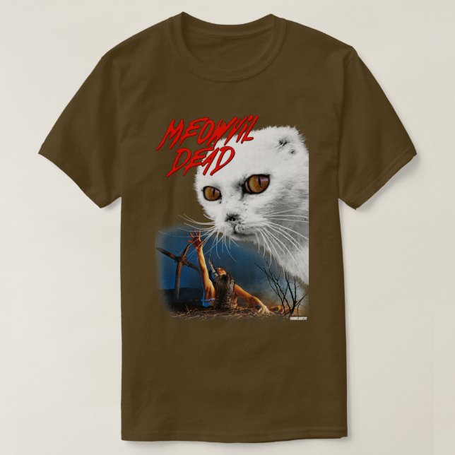 Meowvil Dead T Shirt (Design framsida)