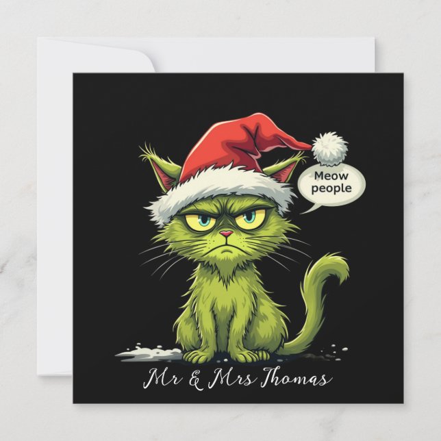 Meowy Cat Lovers (nyare) Inbjudningar (Framsida)