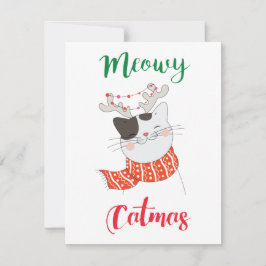 Meowy Catmas, Cat God jul Julkort