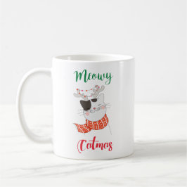 Meowy Catmas, Cat God jul Kaffemugg