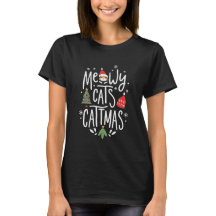 Meowy Catmas Cat jul Girls Boys Funny