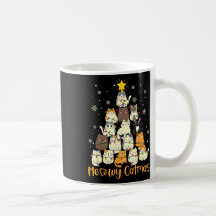 Meowy Catmas Cat Julgran Julafton Girls Boys Fu Kaffemugg