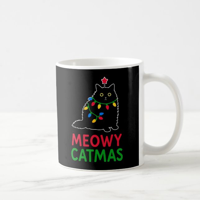Meowy Catmas Kaffemugg (Höger)