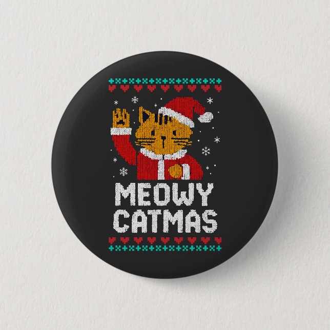 Meowy Catmas Knapp (Framsida)