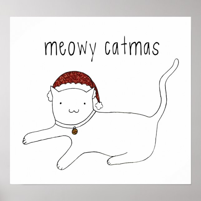Meowy Catmas poster (Framsidan)