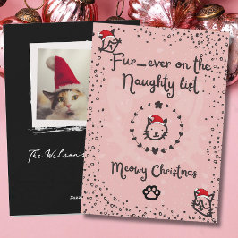 Meowy christmas julkort