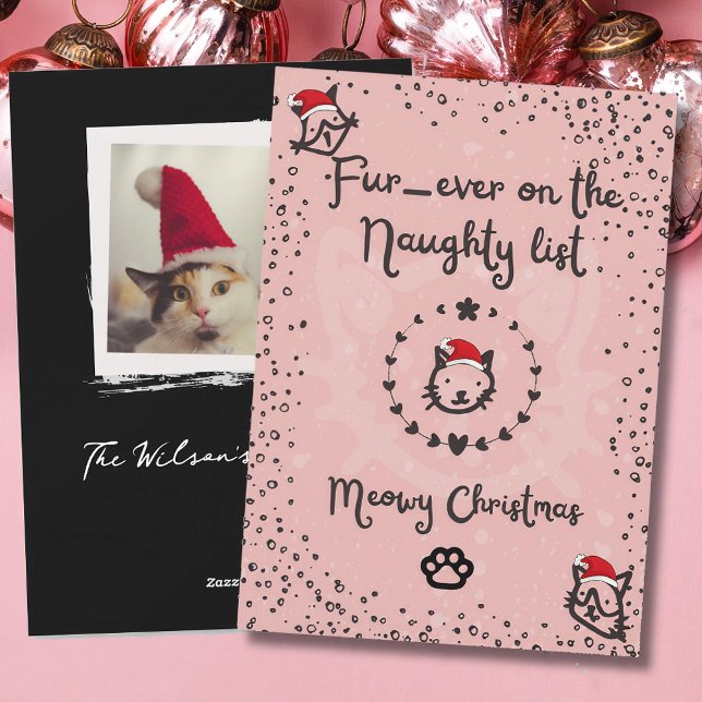 Meowy christmas julkort (Skapare uppladdad)