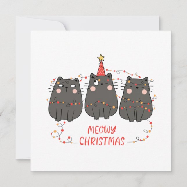 Meowy jul (Framsida)