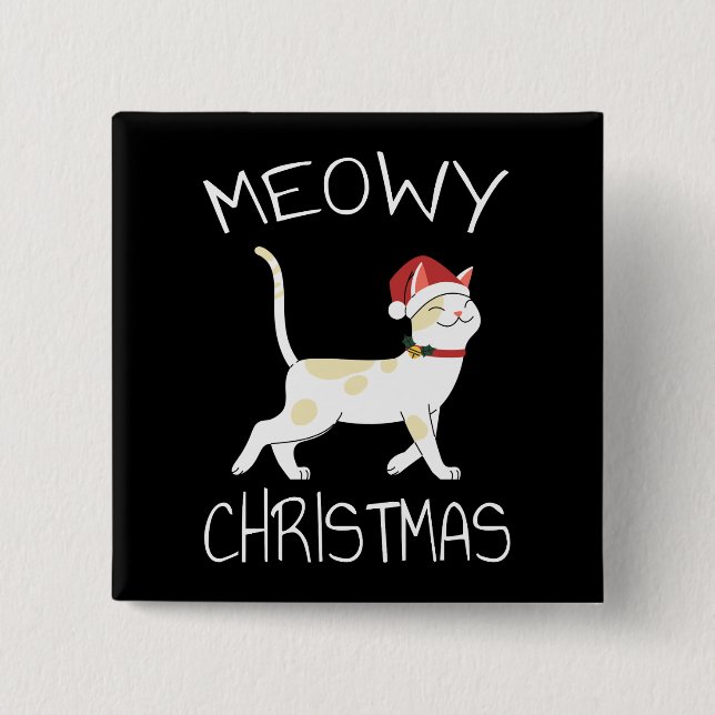 Meowy jul - Finny jul 2022 Knapp (Framsida)