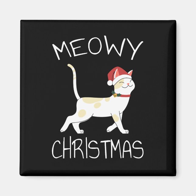 Meowy jul - Finny jul 2022 Magnet (Framsidan)