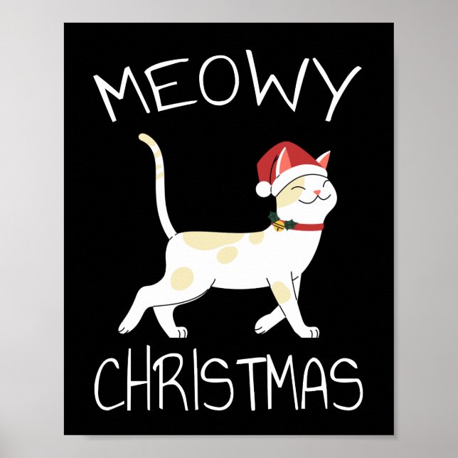 Meowy jul - Finny jul 2022 Poster (Framsidan)