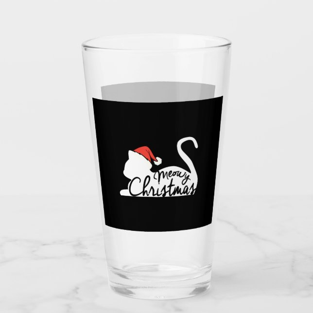 Meowy jul glaskopp (Framsida)
