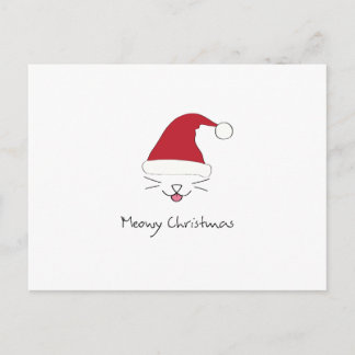 Meowy jul helg vykort
