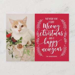Meowy jul helg vykort