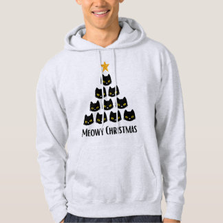 Meowy jul hoodie