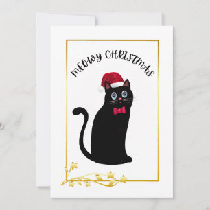 Meowy jul inbjudningar
