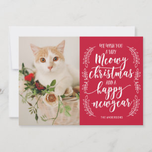 Meowy jul julkort