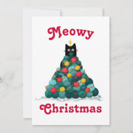 Meowy jul julkort