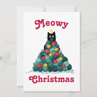 Meowy jul julkort
