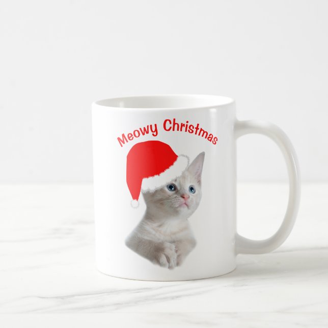 Meowy jul kaffemugg (Höger)