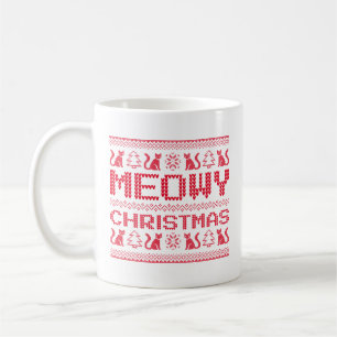 Meowy jul kaffemugg