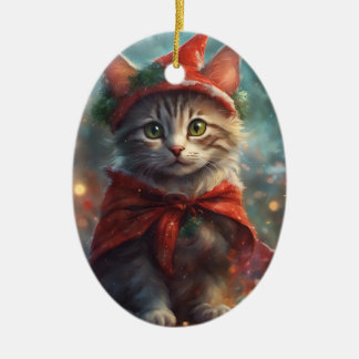 Meowy jul Kitten Ornament