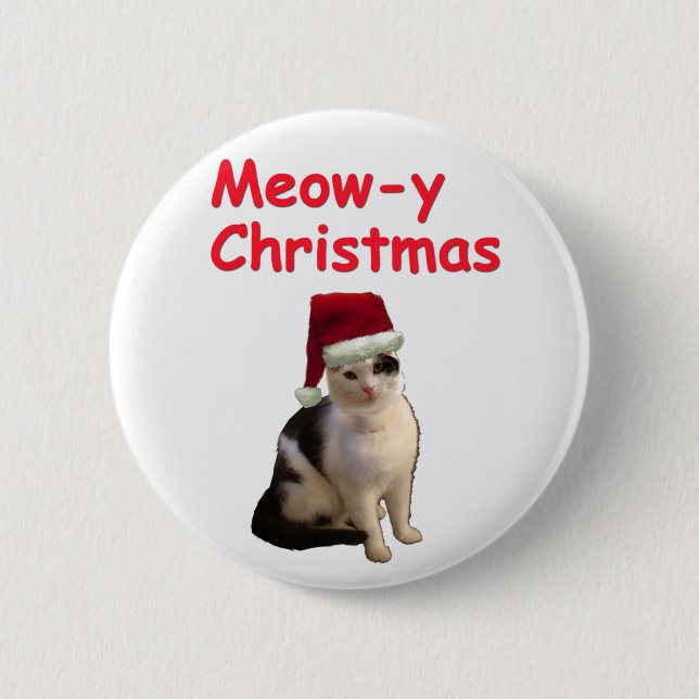 Meowy jul knapp (Framsida)