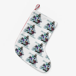 Meowy jul liten julstrumpa