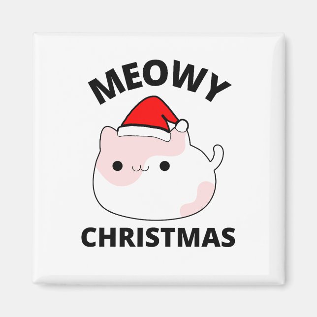 Meowy jul magnet (Framsidan)