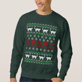 Meowy jul sweatshirt