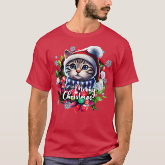 Meowy jul t shirt