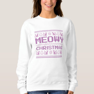 Meowy jul t shirt