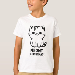 Meowy jul T-Shirt