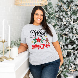 Meowy jul T-Shirt