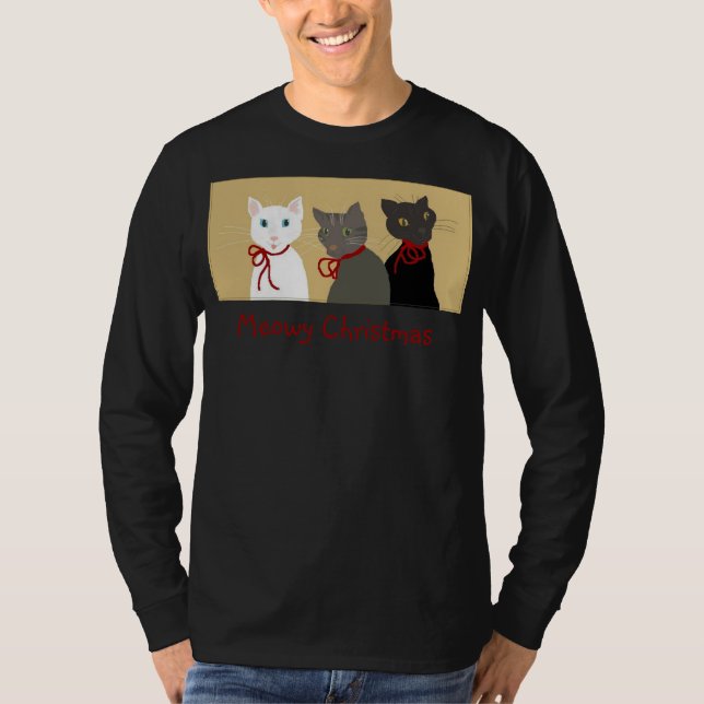 Meowy jul tröja (Framsida)