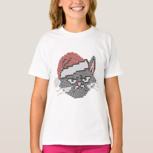 Meowy jul ya smutsiga djur - ful katt t shirt