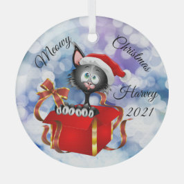Meowy Julens Personlig Katt Ornament