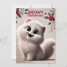 Meowy-julkort, Helgdag Card