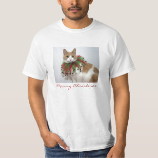 Meowy jult-skjorta tee