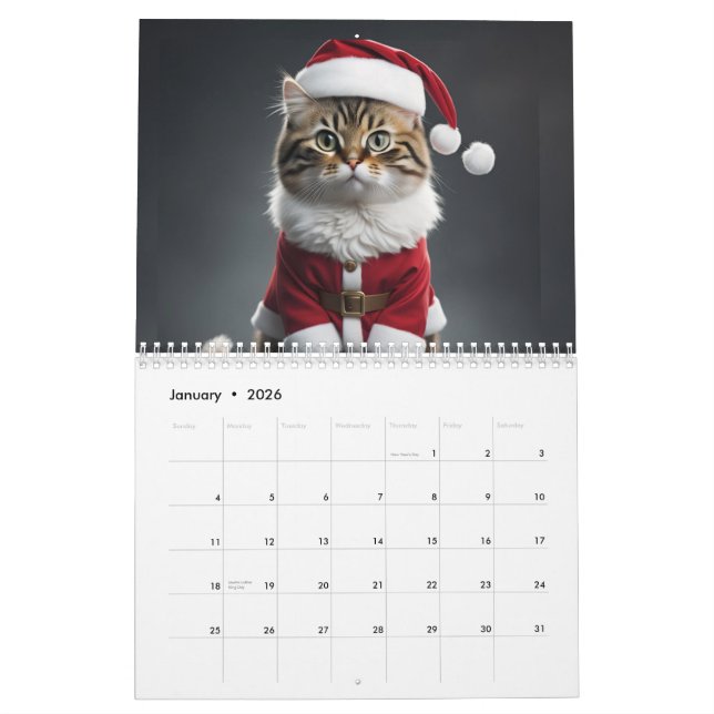 Meowy Kalender (Jan 2026)
