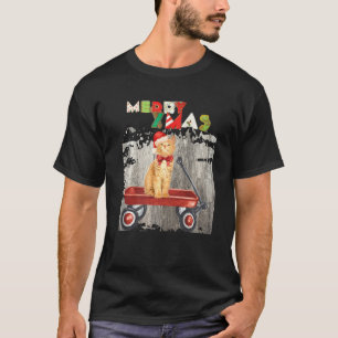 Meowy Kattunge Julafton Säsonhälsningar T Shirt