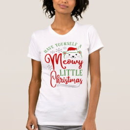 Meowy Little jul T-Shirt