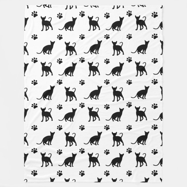Meowz 60 x 80 Fleece Blanket (Framsidan)