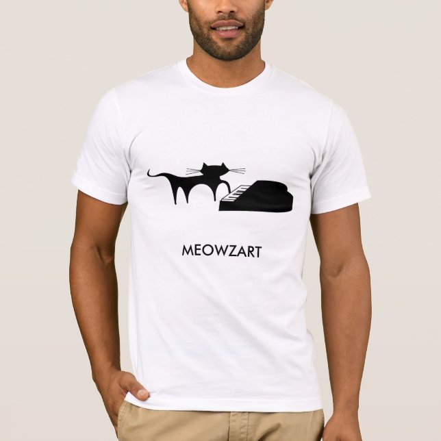 meowzart MEOWZART Tee Shirt (Framsida)